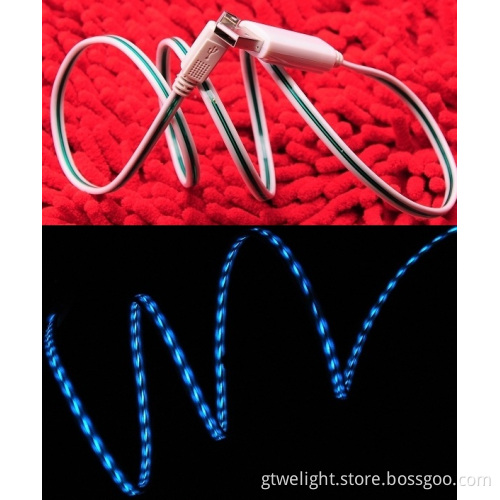 Light up Visible Smart Charger Sync Cable